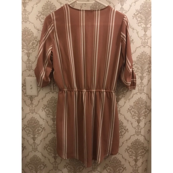 STELLA TWEED STRIPED DRESS (SIZE MEDIUM) - Picture 3 of 8